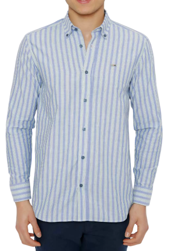 Фото Рубашка с логотипом мужская