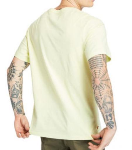 Футболка с принтом мужская / Зеленый / 46