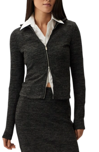 Фото Кардиган на молнии женский