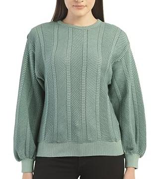 Фото Джемпер свободного кроя женский