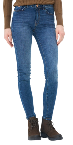 Фото Джинсы зауженные женские