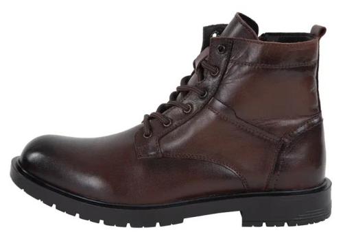 Фото Ботинки из кожи мужские 