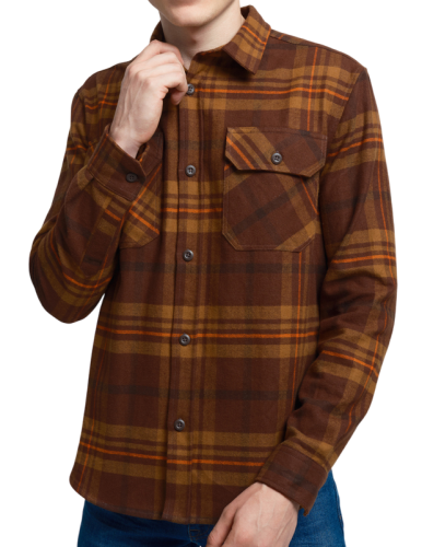 Фото Рубашка в клетку мужская