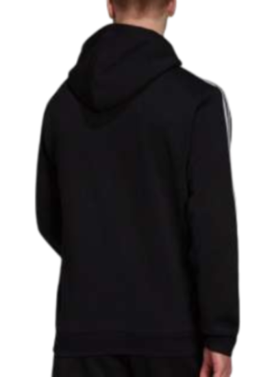 Худи с логотипом мужское / Черный / 48