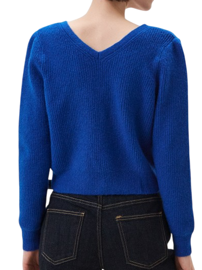 Кардиган укороченный женский / Синий / 48