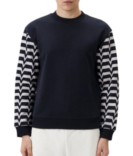 Фото Свитшот из хлопка с принтом мужской