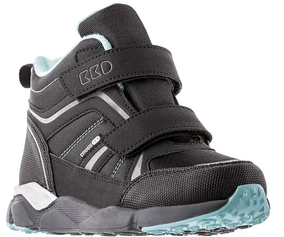 Ботинки из экокожи для мальчика / Черный / 34