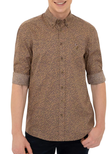 Фото Рубашка с логотипом мужская