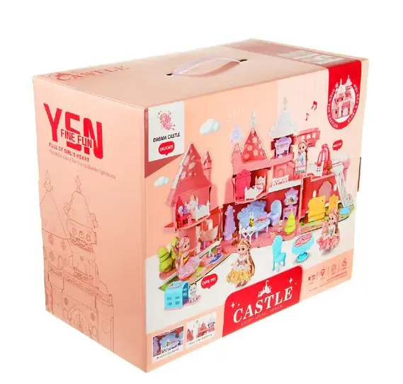 Фото Кукольный Домик Принцессы в замке 