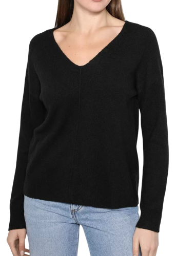 Фото Пуловер однотонный женский