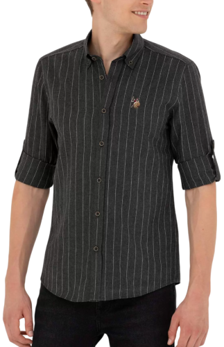 Фото Рубашка с длинным рукавом мужская