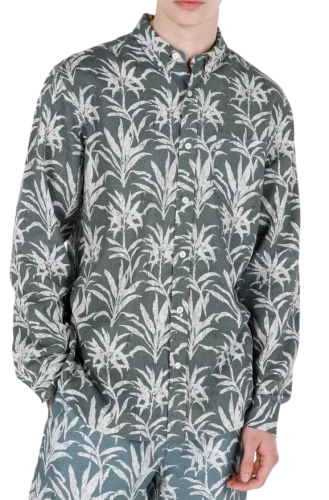 Фото Рубашка с принтом мужская