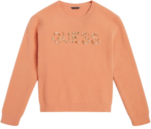 Фото Джемпер с вышивкой бисером для девочки