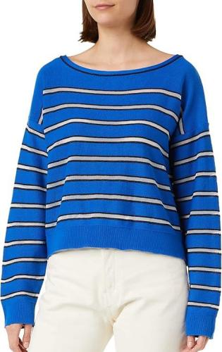 Фото Свитер в полоску женский