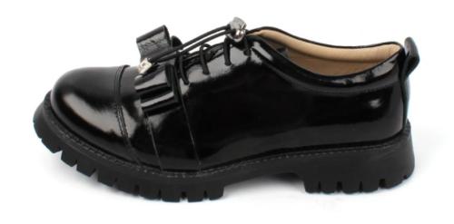 Фото Полуботинки лаковые для девочки