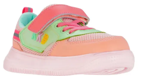 Фото Кеды на липучке для девочки