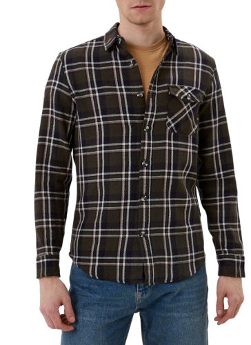 Фото Рубашка с длинным рукавом мужская