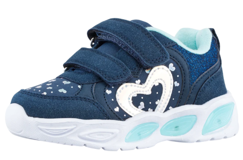 Фото Кроссовки со светодиодами для девочки