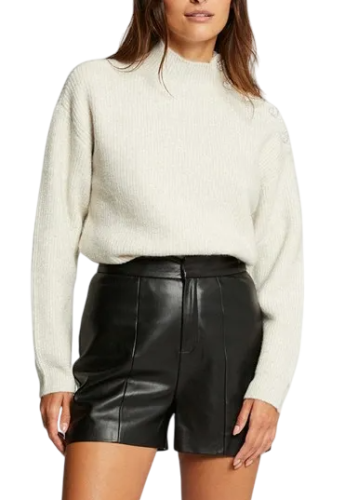 Фото Свитер со стразами женский