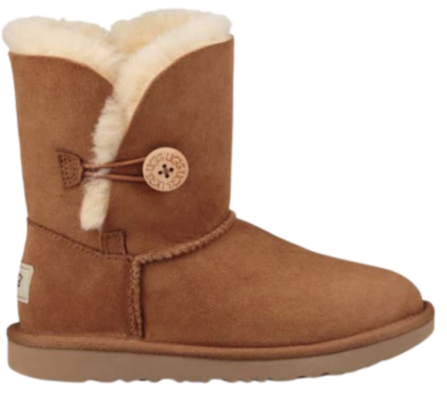 Фото Полусапоги-угги из овчины для девочки