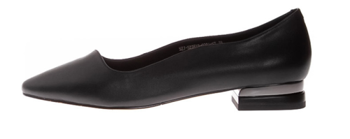 Фото Балетки кожаные женские