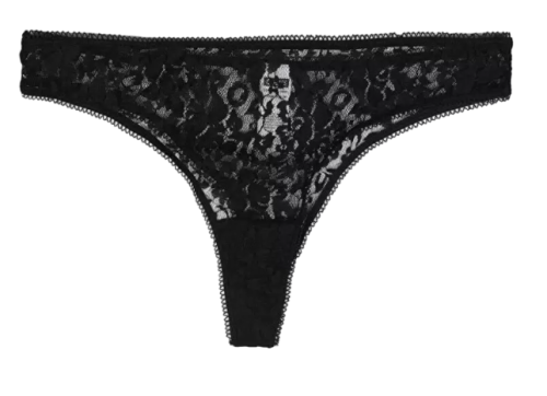 Фото Трусы кружевные с логотипом