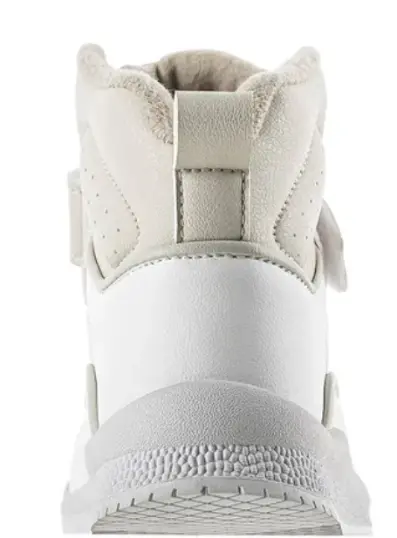 Ботинки из экокожи для девочки / Бежевый / 26