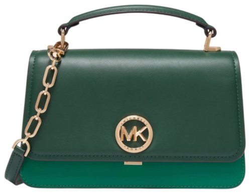 Фото Сумка кожаная с фирменным логотипом 