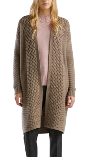 Фото Кардиган с шерстью женский