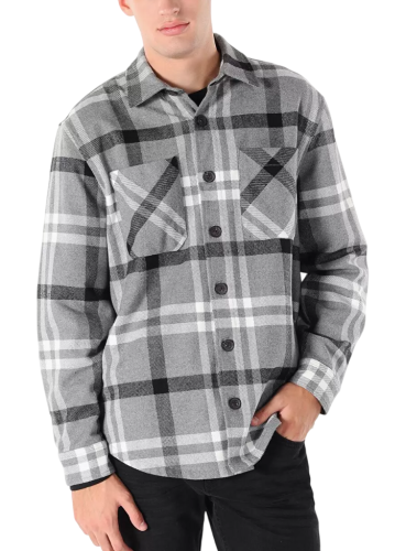 Фото Рубашка с длинным рукавом мужская