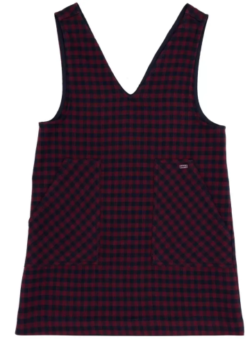 Фото Сарафан в клетку для девочки