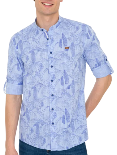 Фото Рубашка с длинным рукавом мужская