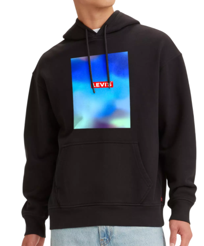 Фото Худи с принтом мужское