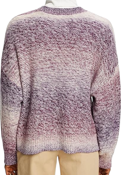 Джемпер свободного кроя женский / Сиреневый / 48