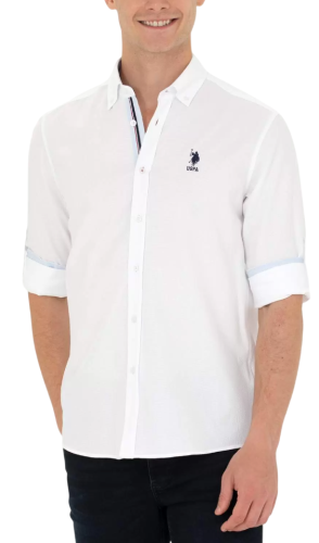 Фото Рубашка с длинным рукавом мужская