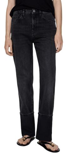 Фото Джинсы прямого кроя женские