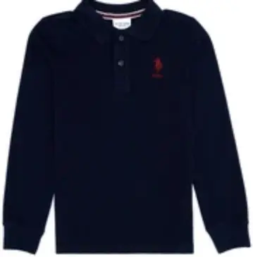 Фото Поло с логотипом для мальчика