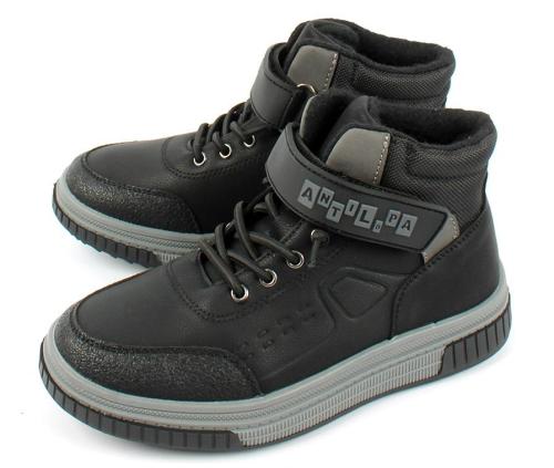 Фото Ботинки из экокожи для мальчика