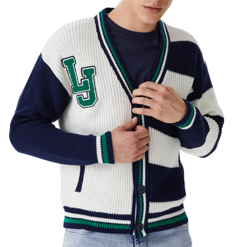 Фото Кардиган с принтом мужской