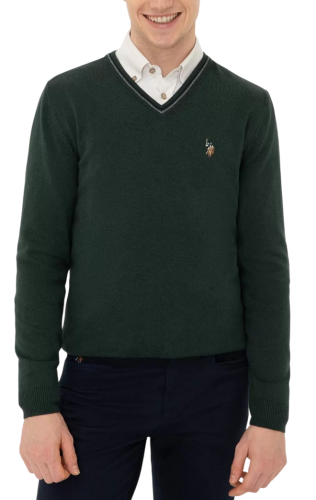 Фото Пуловер с логотипом мужской