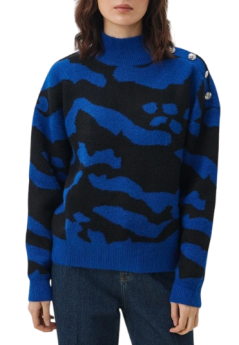 Фото Свитер с принтом женский