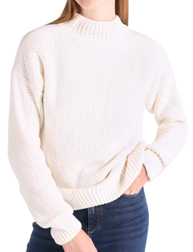 Фото Джемпер фактурной вязки женский