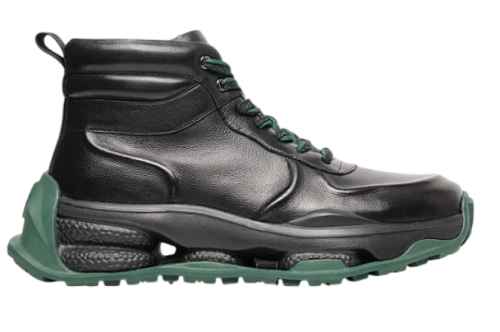 Фото Кроссовки кожаные мужские