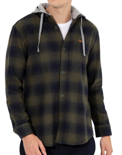 Фото Рубашка в клетку мужская