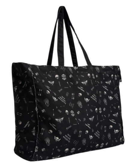 Сумка с принтом мужская / Черный / ONE SIZE