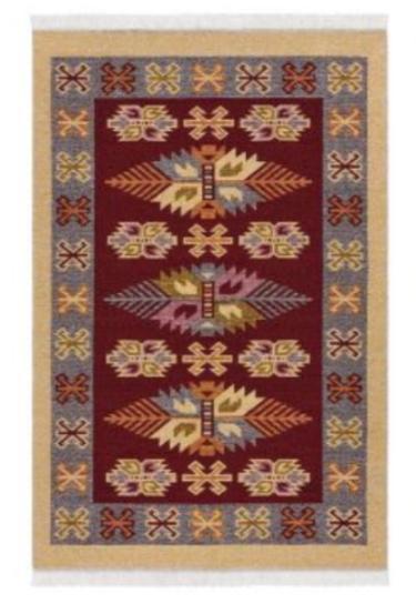 Коврик двусторонний, 120х180 см / Тёмно-зелёный / 120х180