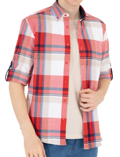 Фото Рубашка хлопковая мужская