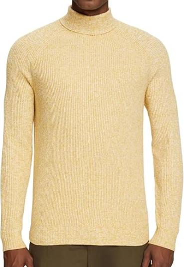 Свитер прямого кроя мужской / Бежевый / 46