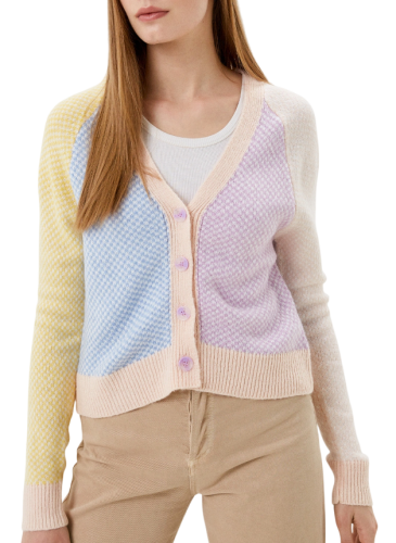 Фото Кардиган приталенного кроя женский