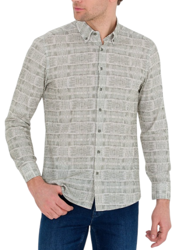 Фото Рубашка с логотипом мужская